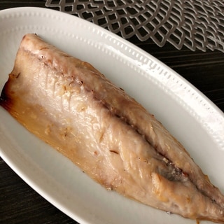 鯖の塩麹味噌漬け焼き/魚焼きグリル